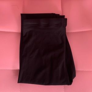 Black Elastic Waistband Leggings
